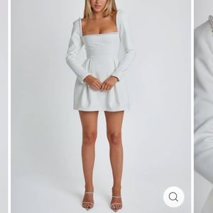 THE ULTIMATE MUSE PEARL DRESS | WHITE